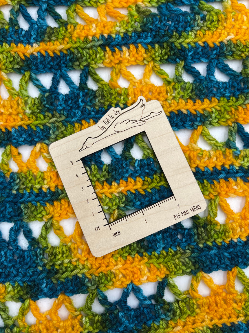 Lay Flat to Dry Gauge Ruler