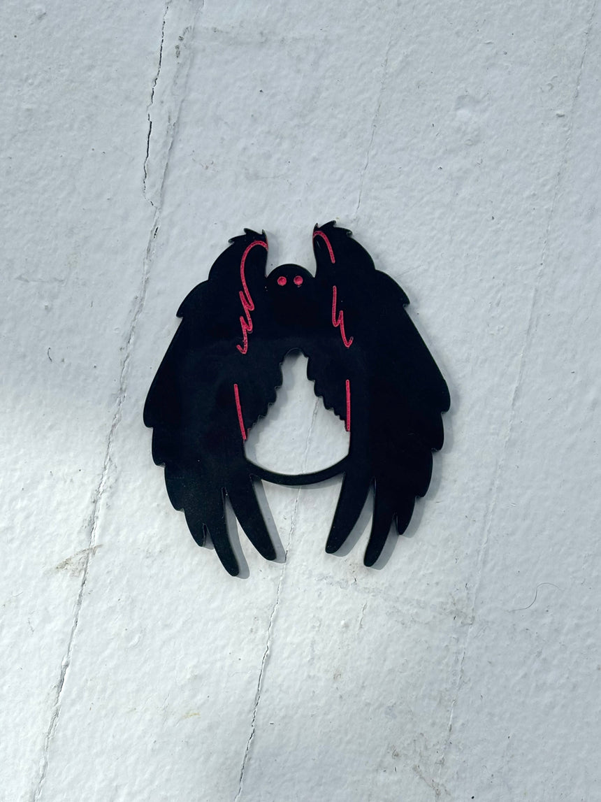 Mothman Shawl Pin