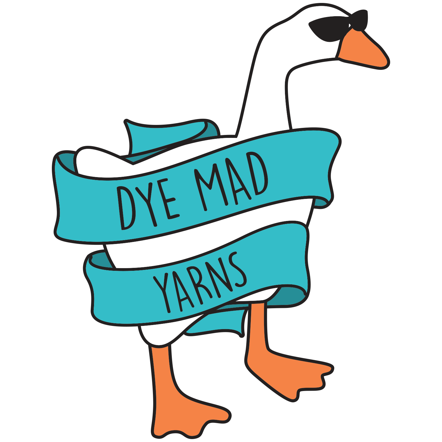 Dye Mad Yarns logo