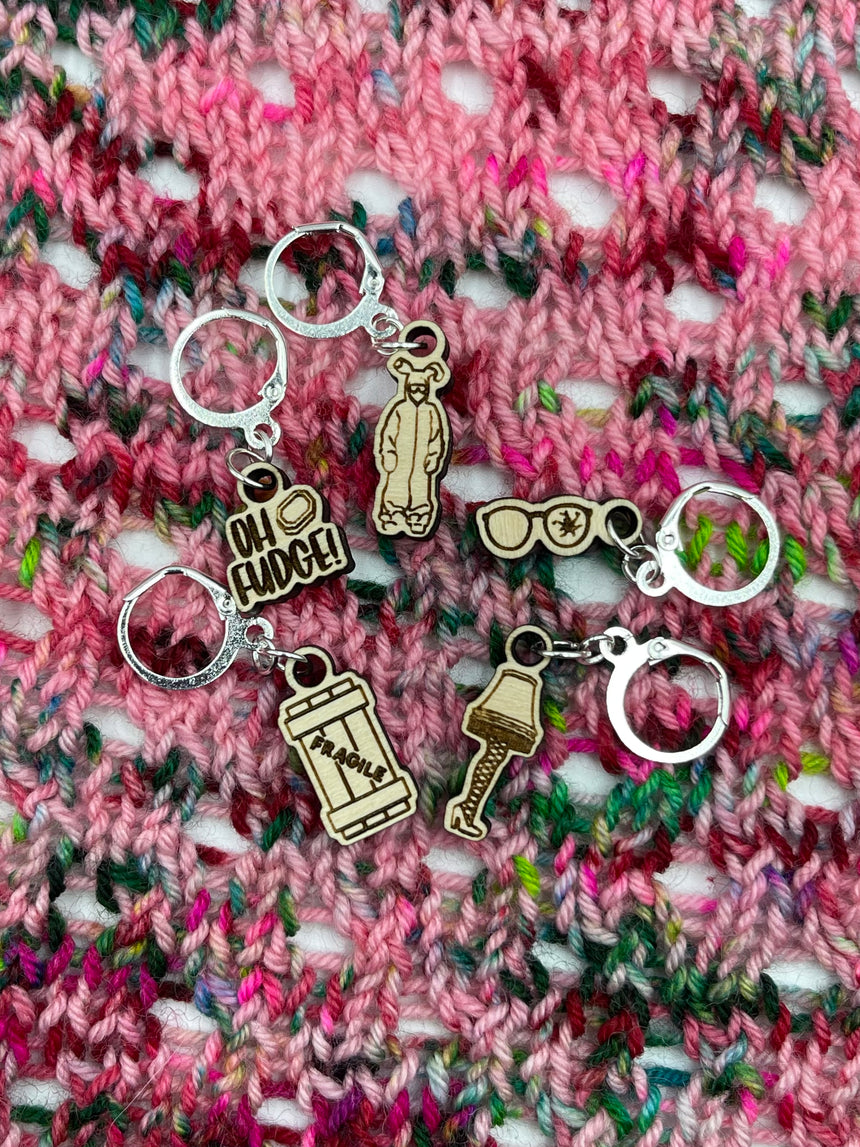 A Christmas Story Stitch Markers