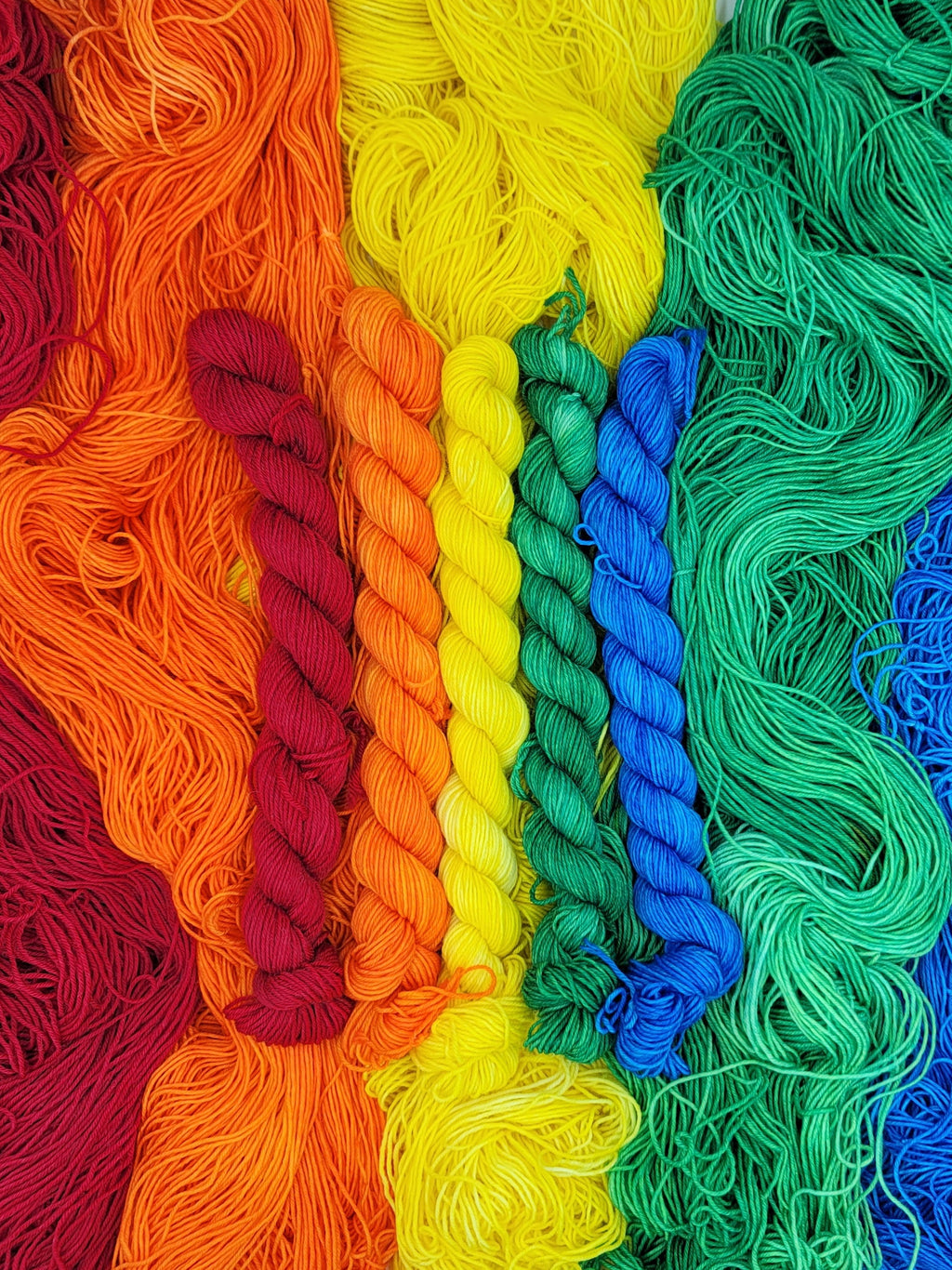 Picket Twine Mini Skein Set Dye Mad Yarns