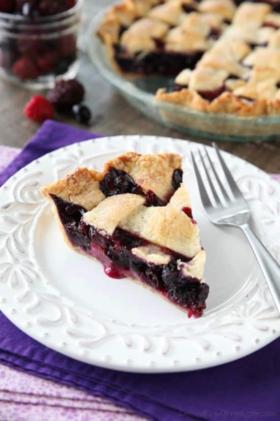 Mixed Berry Pie