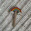 Rainbow Shawl Pin