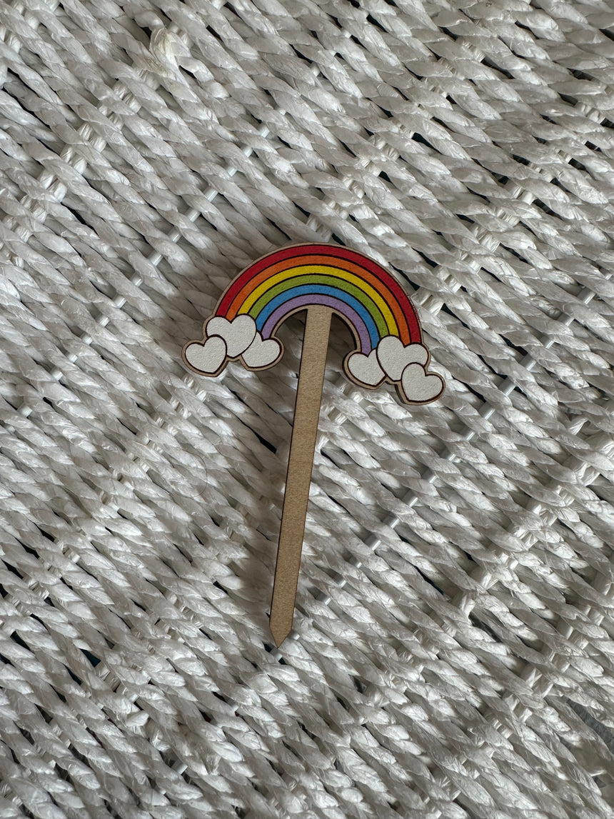 Rainbow Shawl Pin