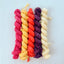 Rainbow Carrots Mini Skein Set