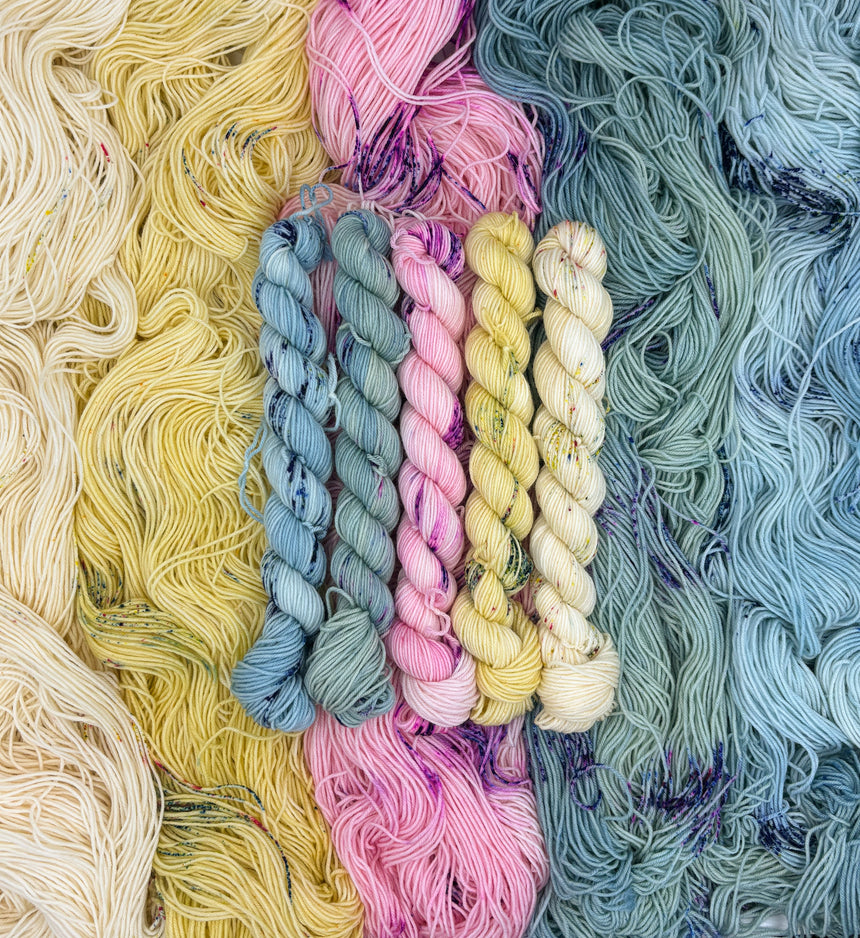 Gem Popping Corn Mini Skein Set