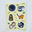 Amazing Cats Sticker Sheet