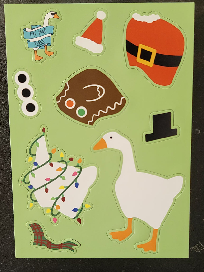 Porch Goose Magnet Sheet Christmas Expansion